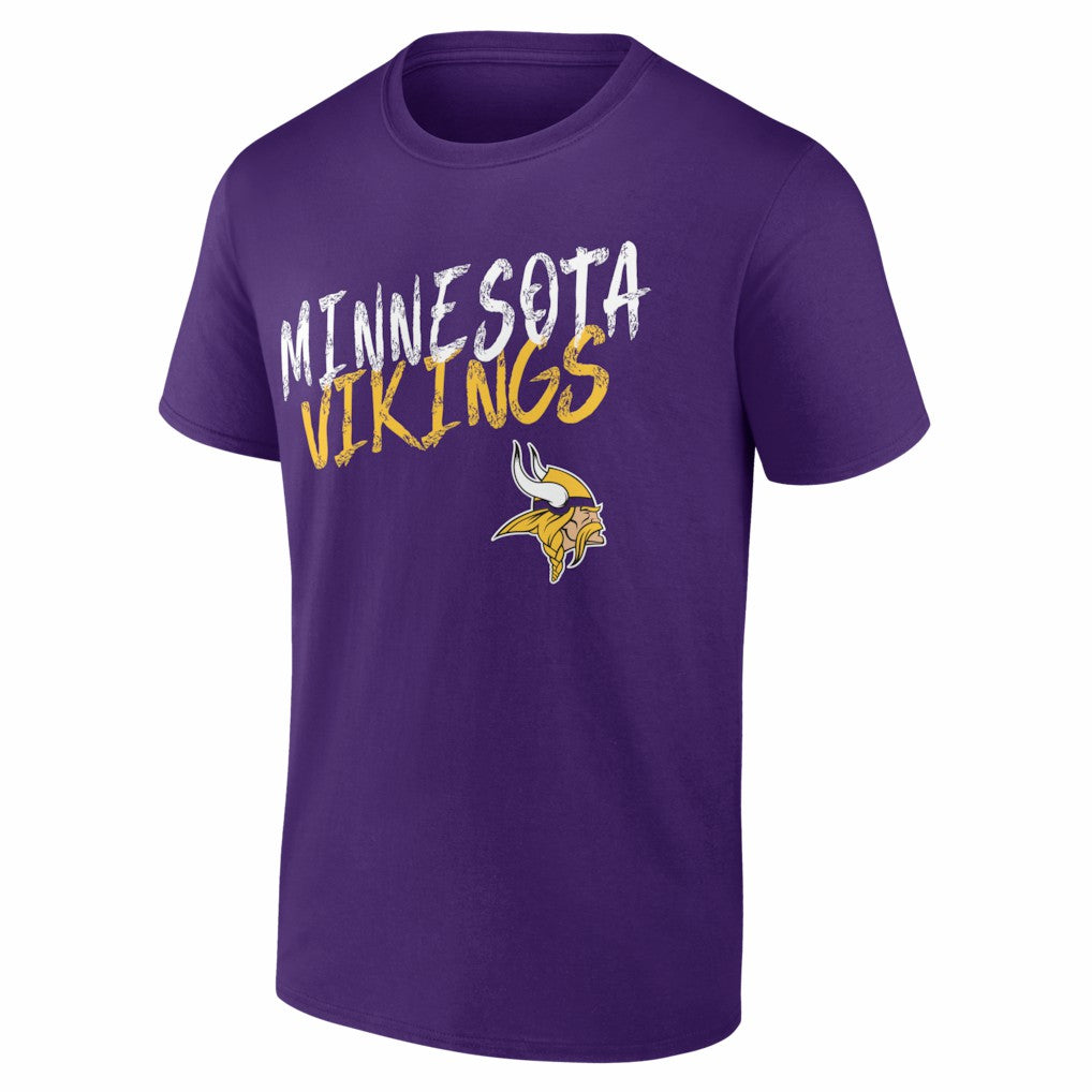 Minnesota Vikings Hustle T-Shirt - Purple - NFL