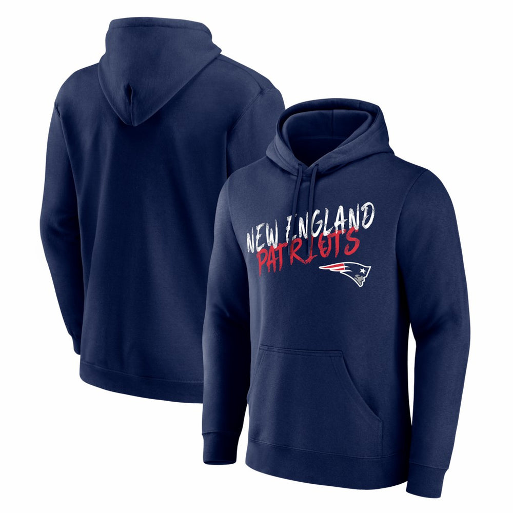 New England Patriots Hustle Hoodie - Navy - NFL