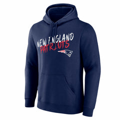 New England Patriots Hustle Hoodie - Navy - NFL
