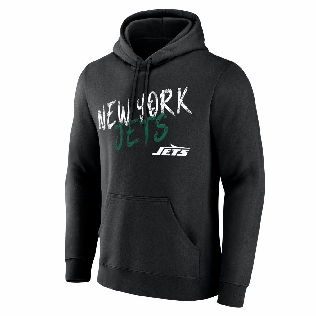 New York Jets Hustle Hoodie - Black - NFL