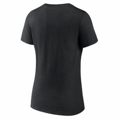 New York Jets Women's Hustle V-Neck T-Shirt - Black - NFL