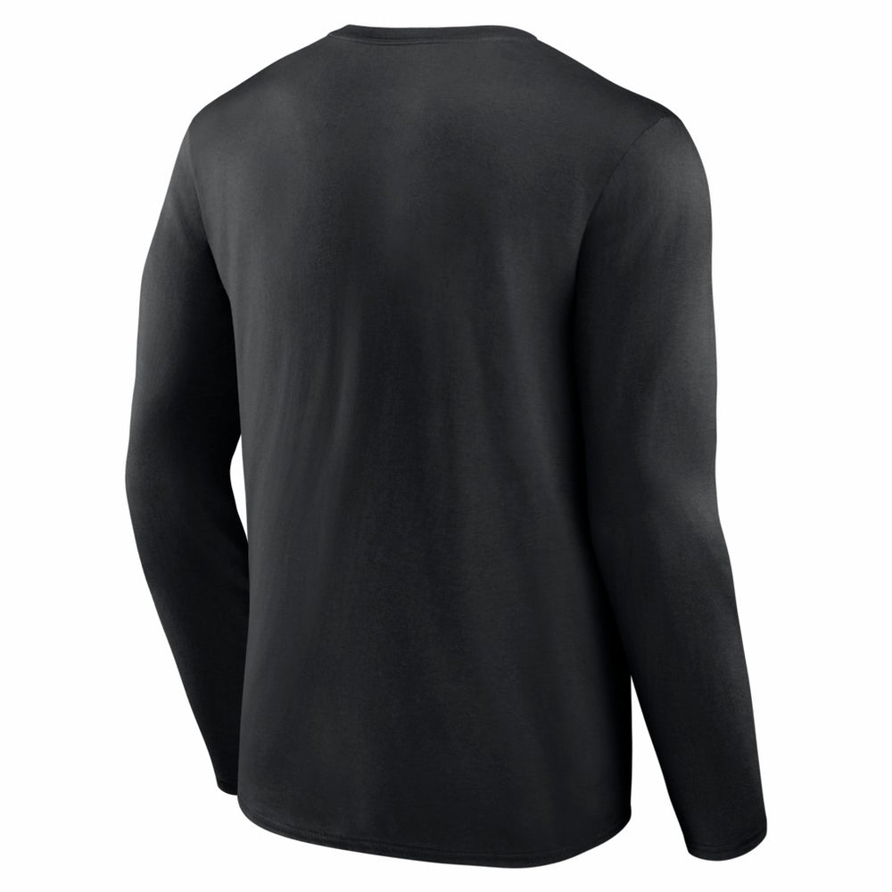 Philadelphia Eagles Hustle Long Sleeve T-Shirt - Black - NFL