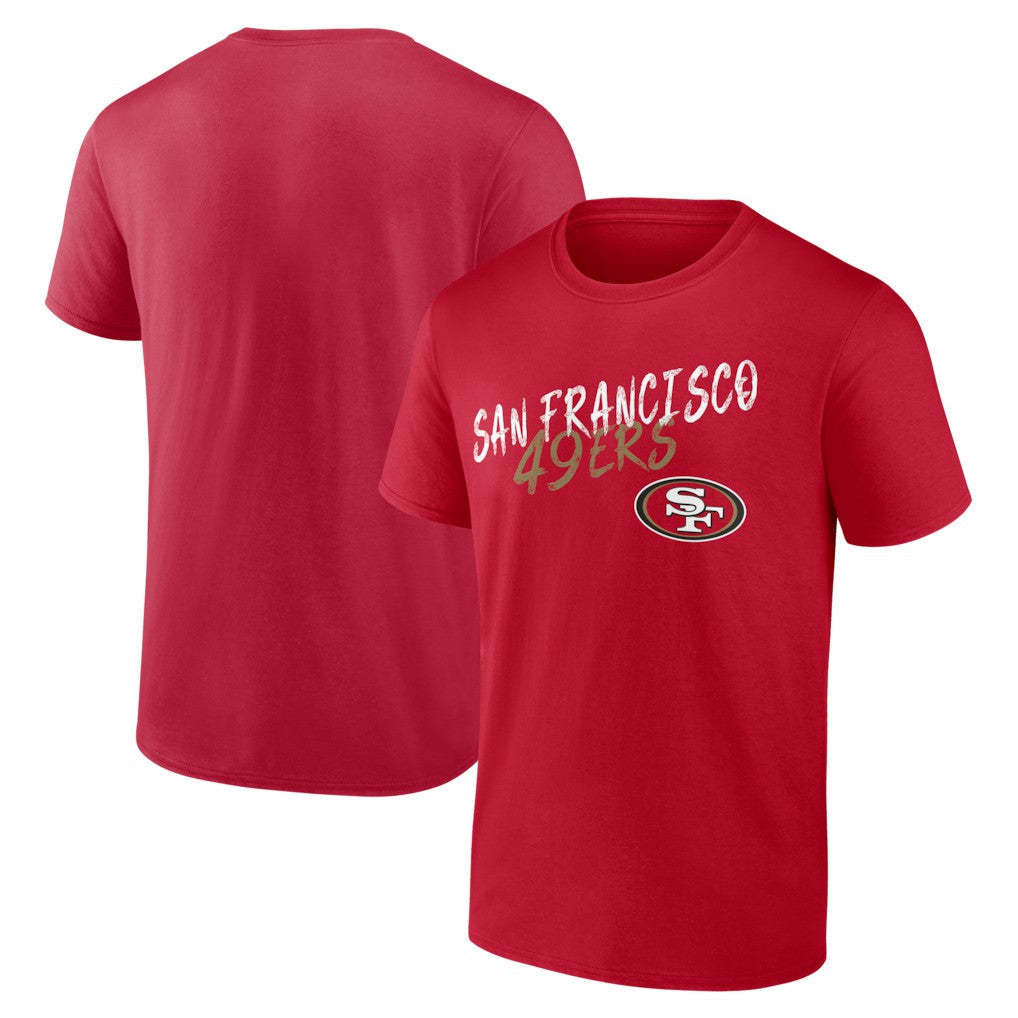 San Francisco 49ers Hustle T-Shirt - Scarlet - NFL