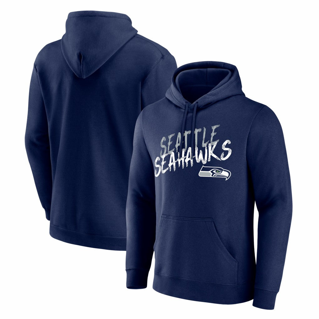 Seattle Seahawks Hustle Hoodie - College Navy - NFL