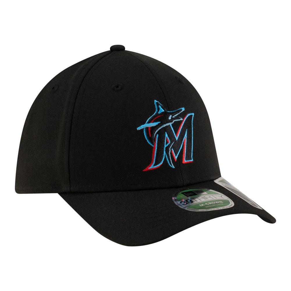 Miami Marlins New Era Player Replica 39THIRTY M-Crown Flex Hat Outlet