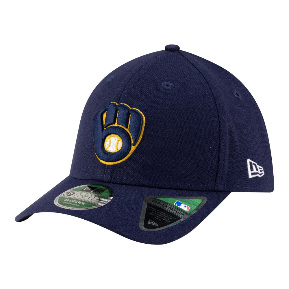 Milwaukee Brewers New Era Player Replica 39THIRTY M-Crown Flex Hat Discount