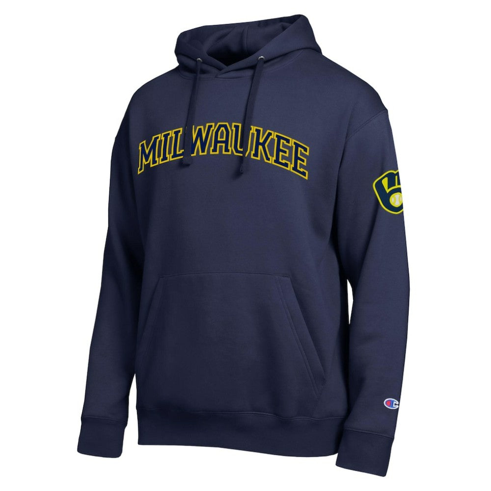 Milwaukee Brewers Champion All Star Wordmark Hoodie Outlet