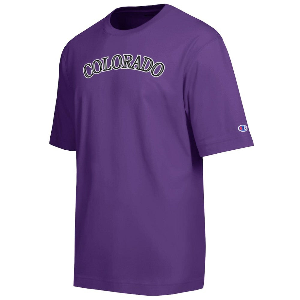 Colorado Rockies Champion All Star Chenille Wordmark T-Shirt for sale