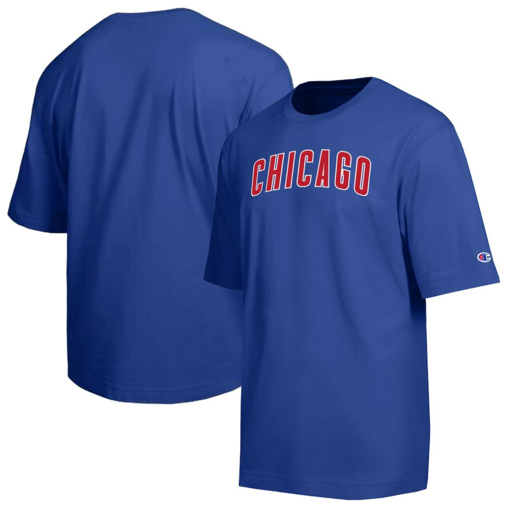 Chicago Cubs Champion All Star Chenille Wordmark T-Shirt Discount