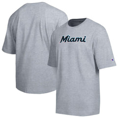 Miami Marlins Champion All Star Chenille Wordmark T-Shirt Online