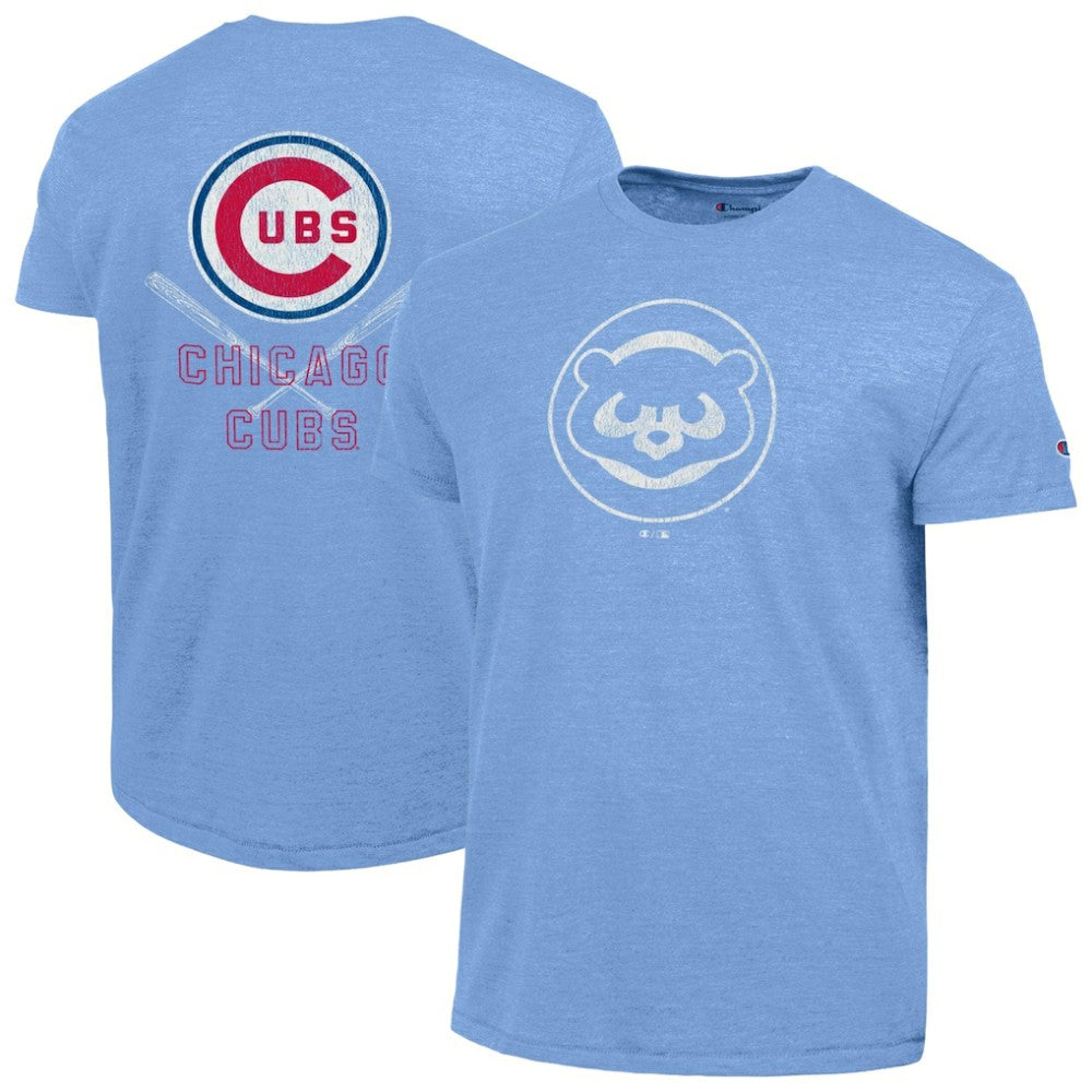 Chicago Cubs Champion Tri-Blend T-Shirt Outlet