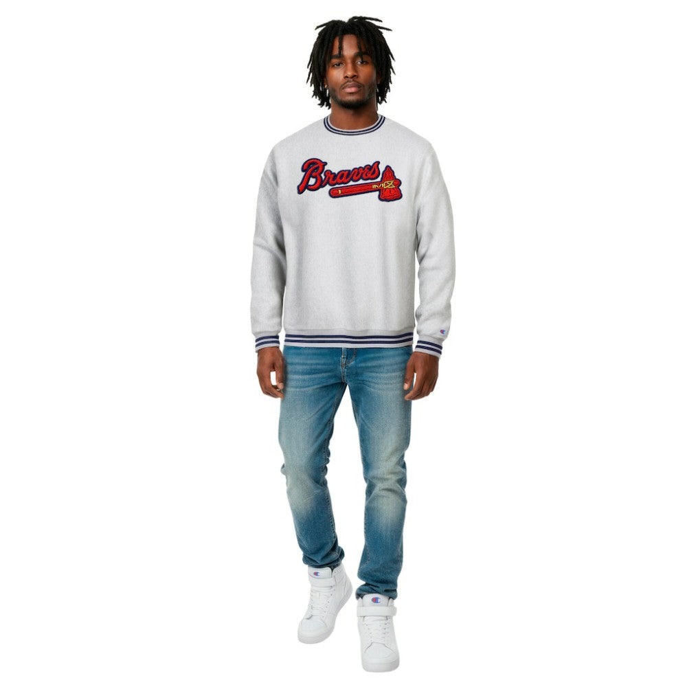 Atlanta Braves Champion Reverse Weave Sweatshirt Online
