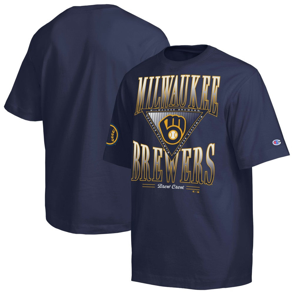 Milwaukee Brewers Champion Traditions Two Locations T-Shirt Online