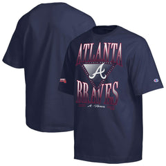 Atlanta Braves Champion Traditions Two Locations T-Shirt Sale