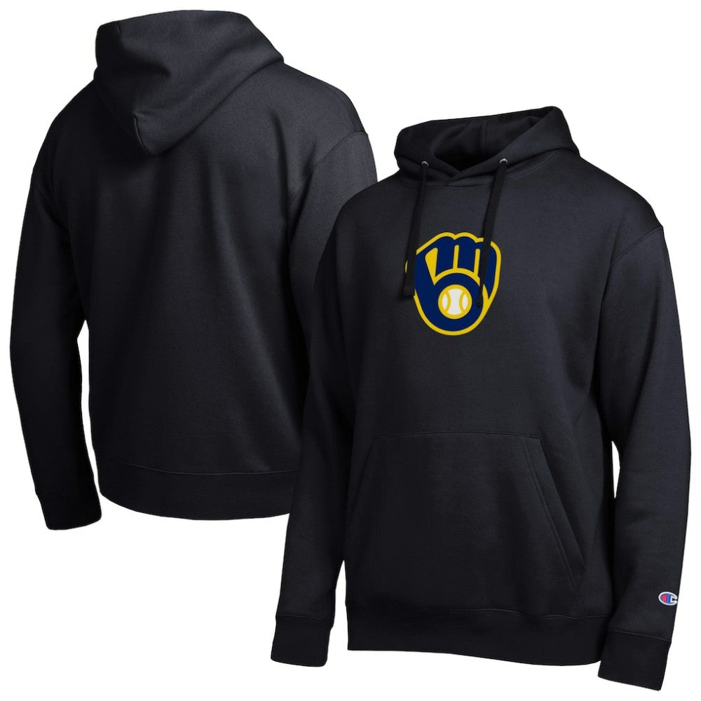 Milwaukee Brewers Champion All Star Embroidered Logo Hoodie Sale