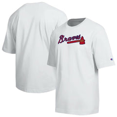 Atlanta Braves Champion All Star Arched Chenille Wordmark T-Shirt Sale