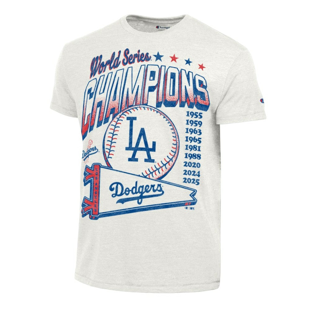 Los Angeles Dodgers Champion Winning Tradition Cooperstown Tri-Blend T-Shirt Online
