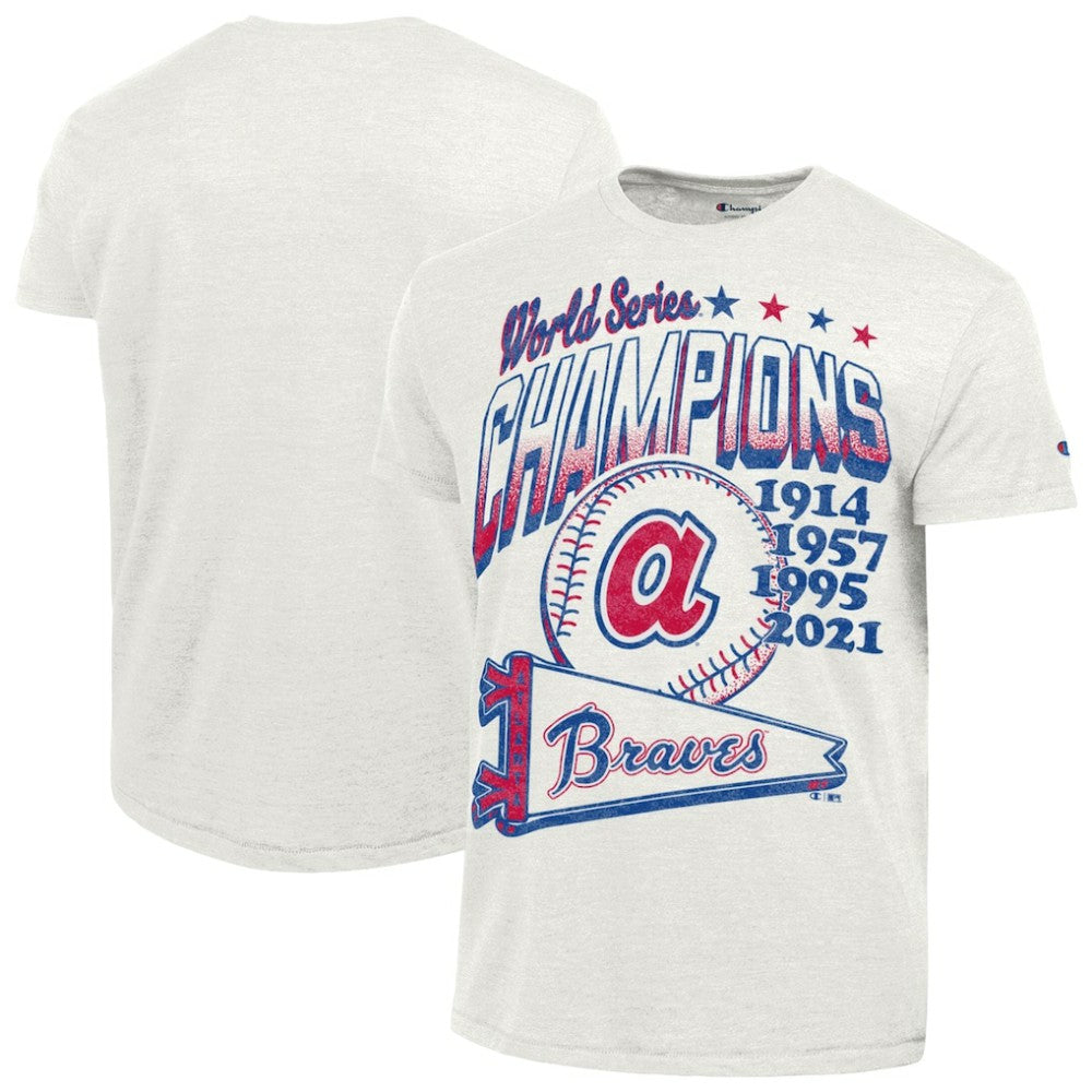 Atlanta Braves Champion Winning Tradition Cooperstown Tri-Blend T-Shirt Outlet