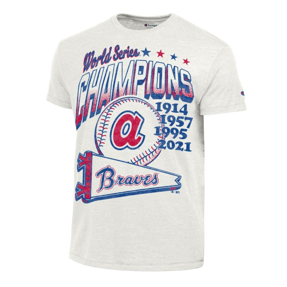 Atlanta Braves Champion Winning Tradition Cooperstown Tri-Blend T-Shirt Outlet