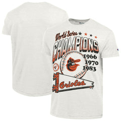 Baltimore Orioles Champion Winning Tradition Cooperstown Tri-Blend T-Shirt Online