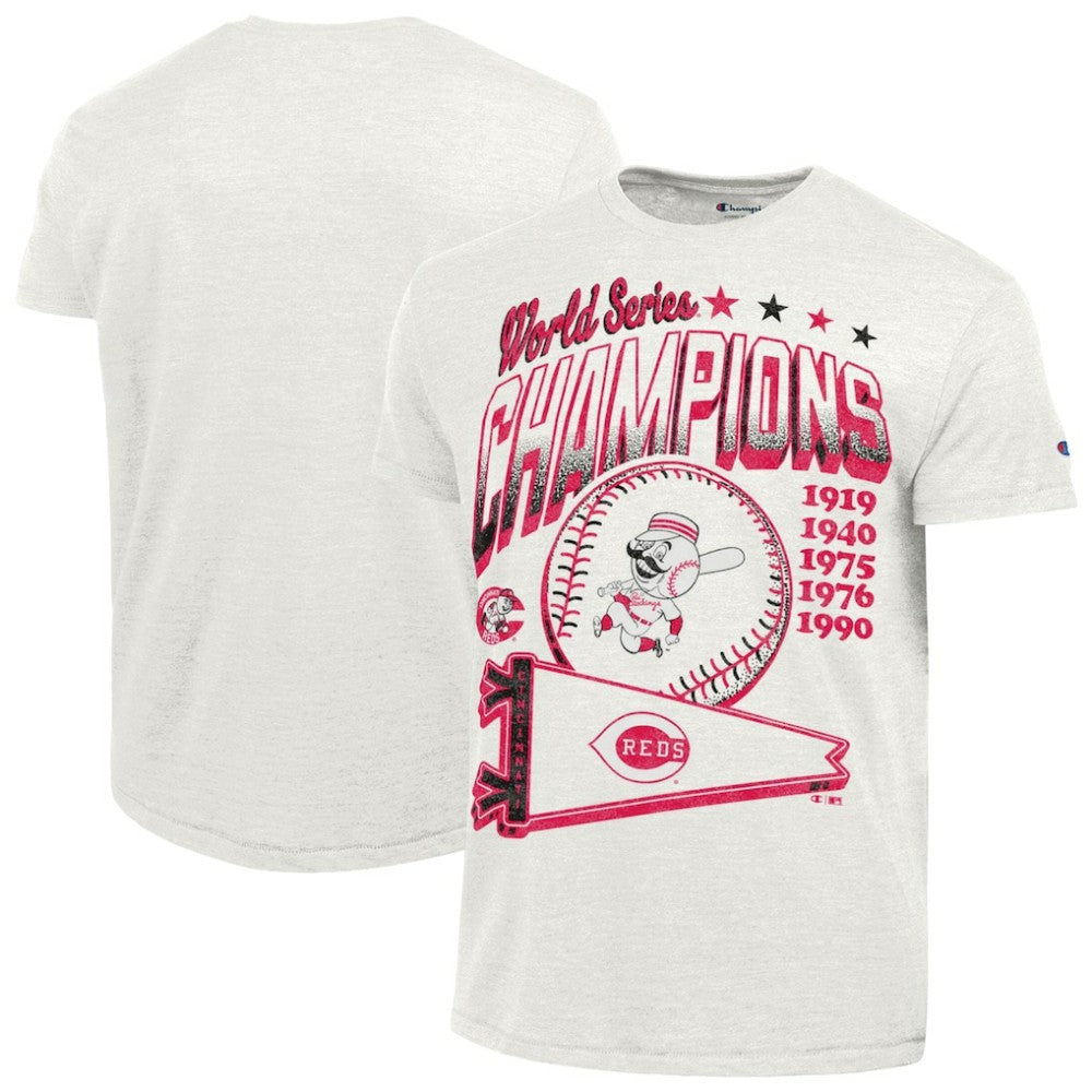 Cincinnati Reds Champion Winning Tradition Cooperstown Tri-Blend T-Shirt Outlet