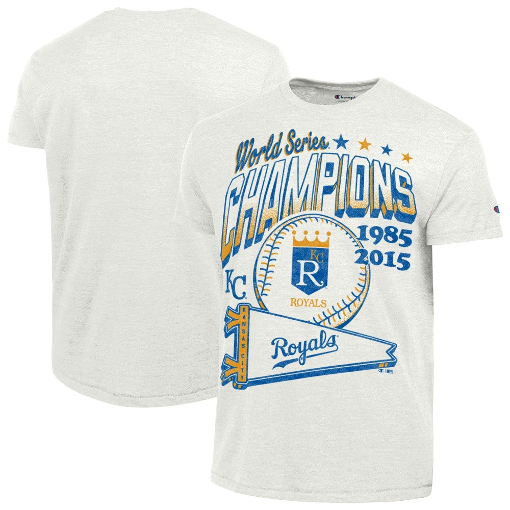Kansas City Royals Champion Winning Tradition Cooperstown Tri-Blend T-Shirt Sale