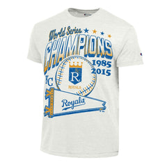 Kansas City Royals Champion Winning Tradition Cooperstown Tri-Blend T-Shirt Sale