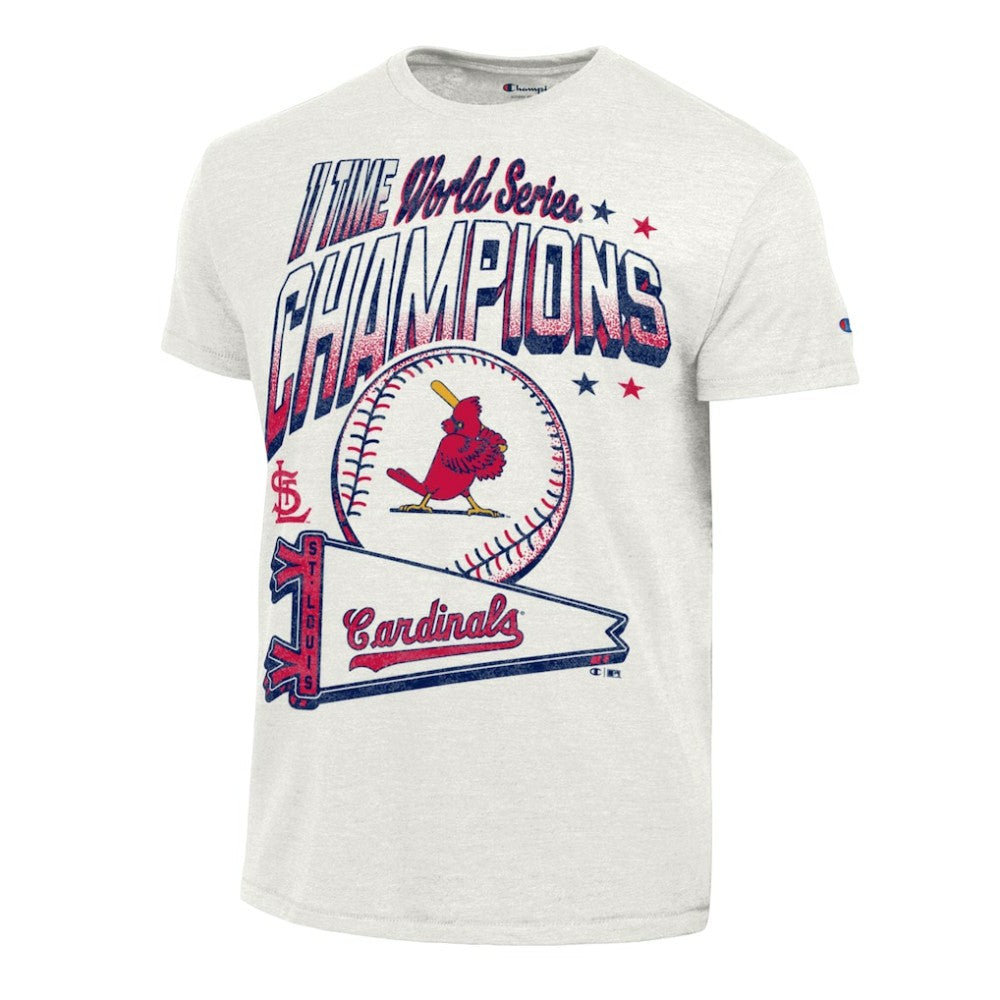 St. Louis Cardinals Champion Winning Tradition Cooperstown Tri-Blend T-Shirt Discount