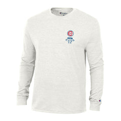 Chicago Cubs Champion Cooperstown Winning Tradition Tri-Blend Long Sleeve T-Shirt Discount