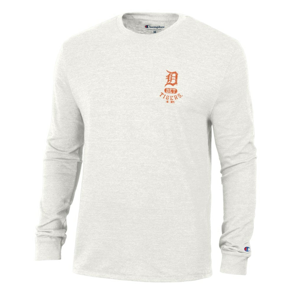 Detroit Tigers Champion Cooperstown Winning Tradition Tri-Blend Long Sleeve T-Shirt Outlet