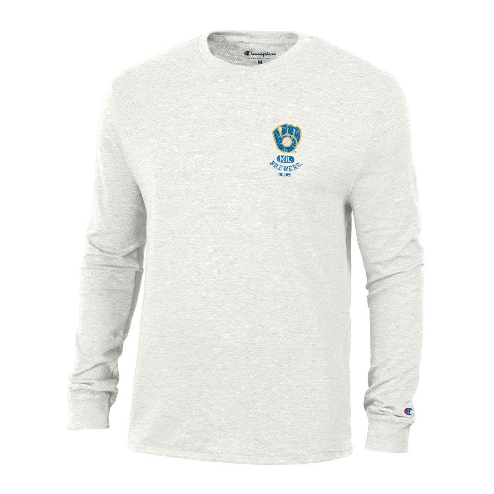 Milwaukee Brewers Champion Cooperstown Winning Tradition Tri-Blend Long Sleeve T-Shirt Outlet