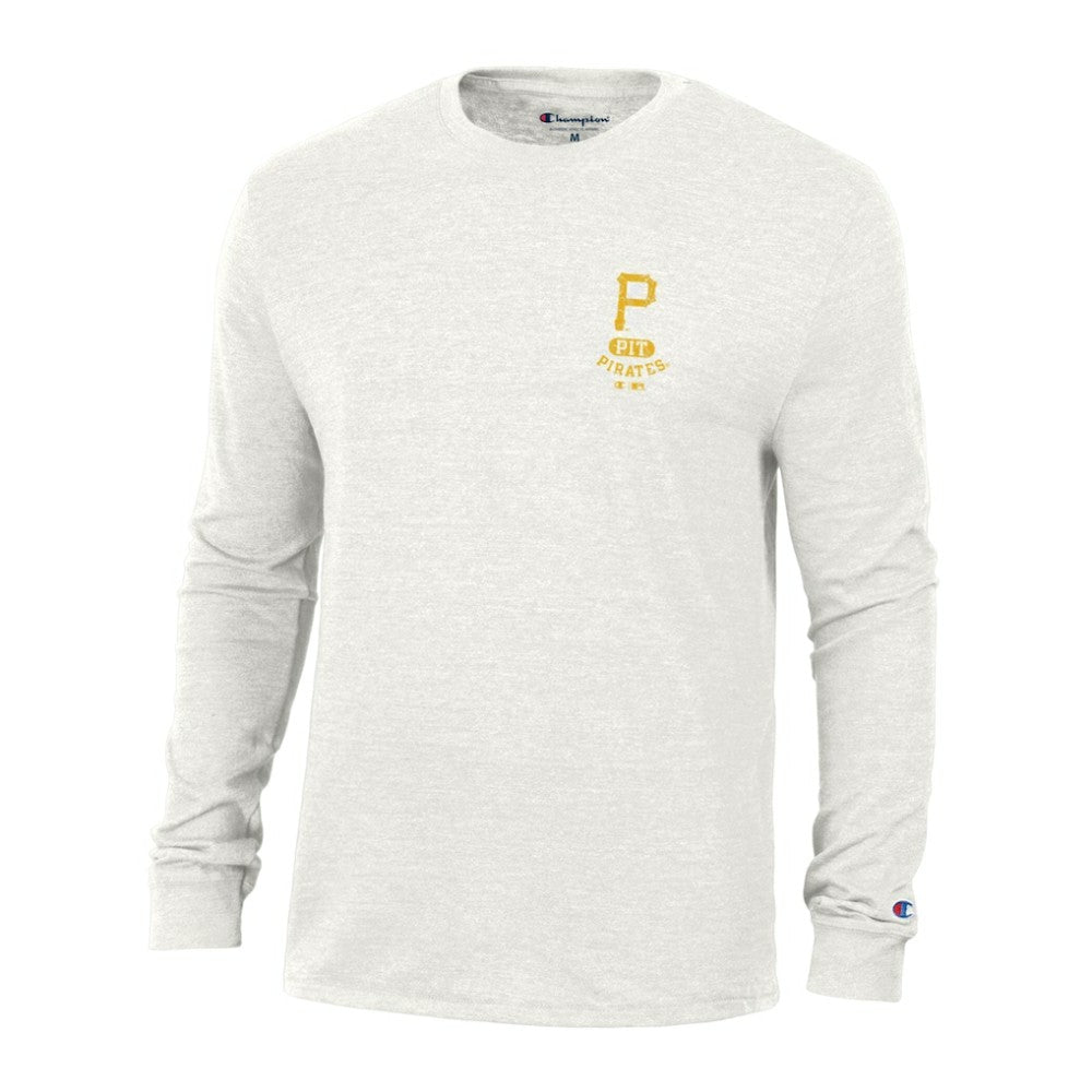Pittsburgh Pirates Champion Cooperstown Winning Tradition Tri-Blend Long Sleeve T-Shirt Sale