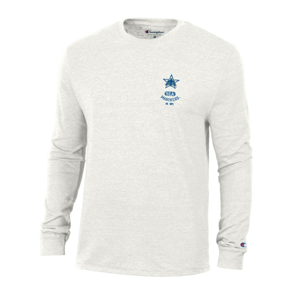 Seattle Mariners Champion Cooperstown Winning Tradition Tri-Blend Long Sleeve T-Shirt Outlet