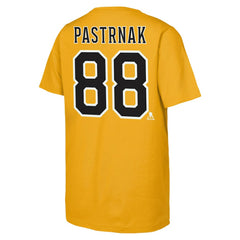 David Pastrnak Boston Bruins Fanatics Youth Alternate Captain 2026 Stadium Series T-Shirt - Gold | Fanatics Clearance