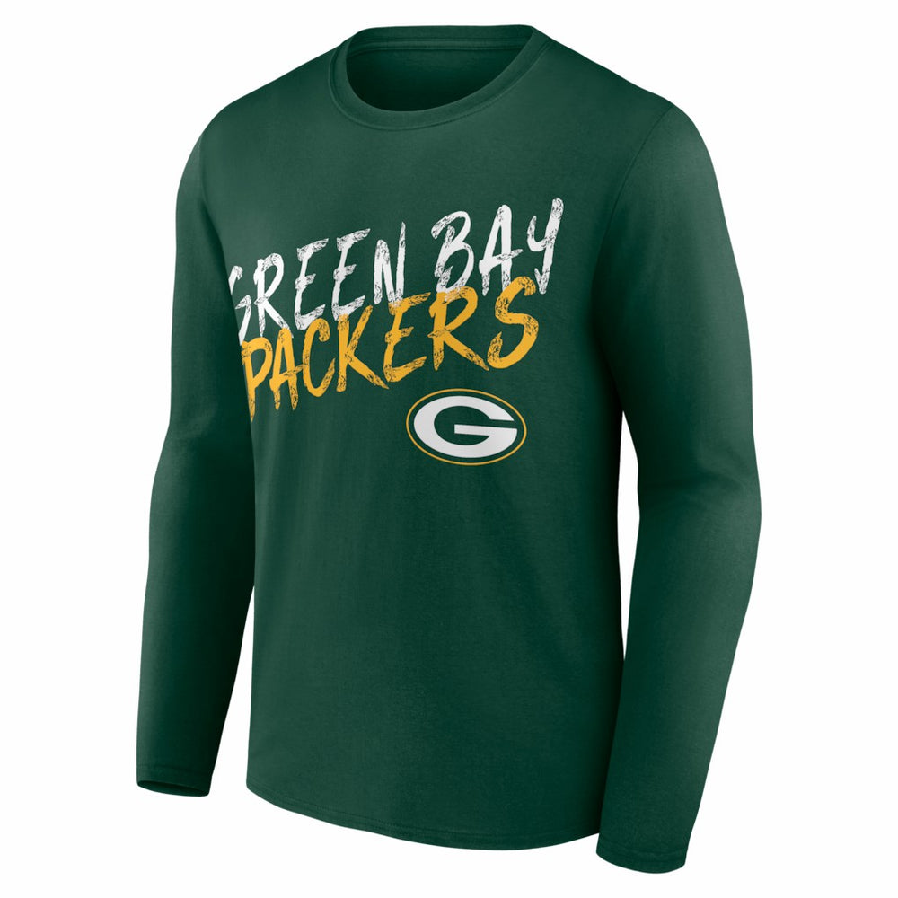 Green Bay Packers Hustle Long Sleeve T-Shirt - Green - NFL