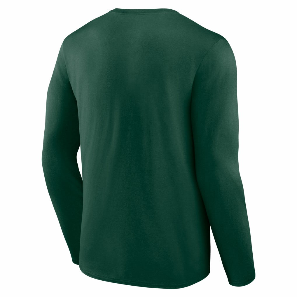 Green Bay Packers Hustle Long Sleeve T-Shirt - Green - NFL