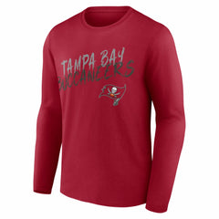 Tampa Bay Buccaneers Hustle Long Sleeve T-Shirt - Red - NFL