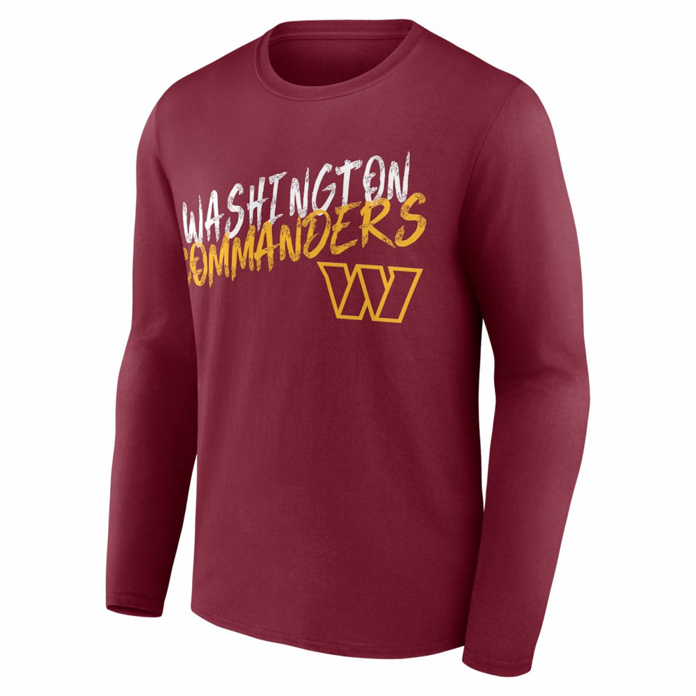 Washington Commanders Hustle Long Sleeve T-Shirt - Burgundy - NFL
