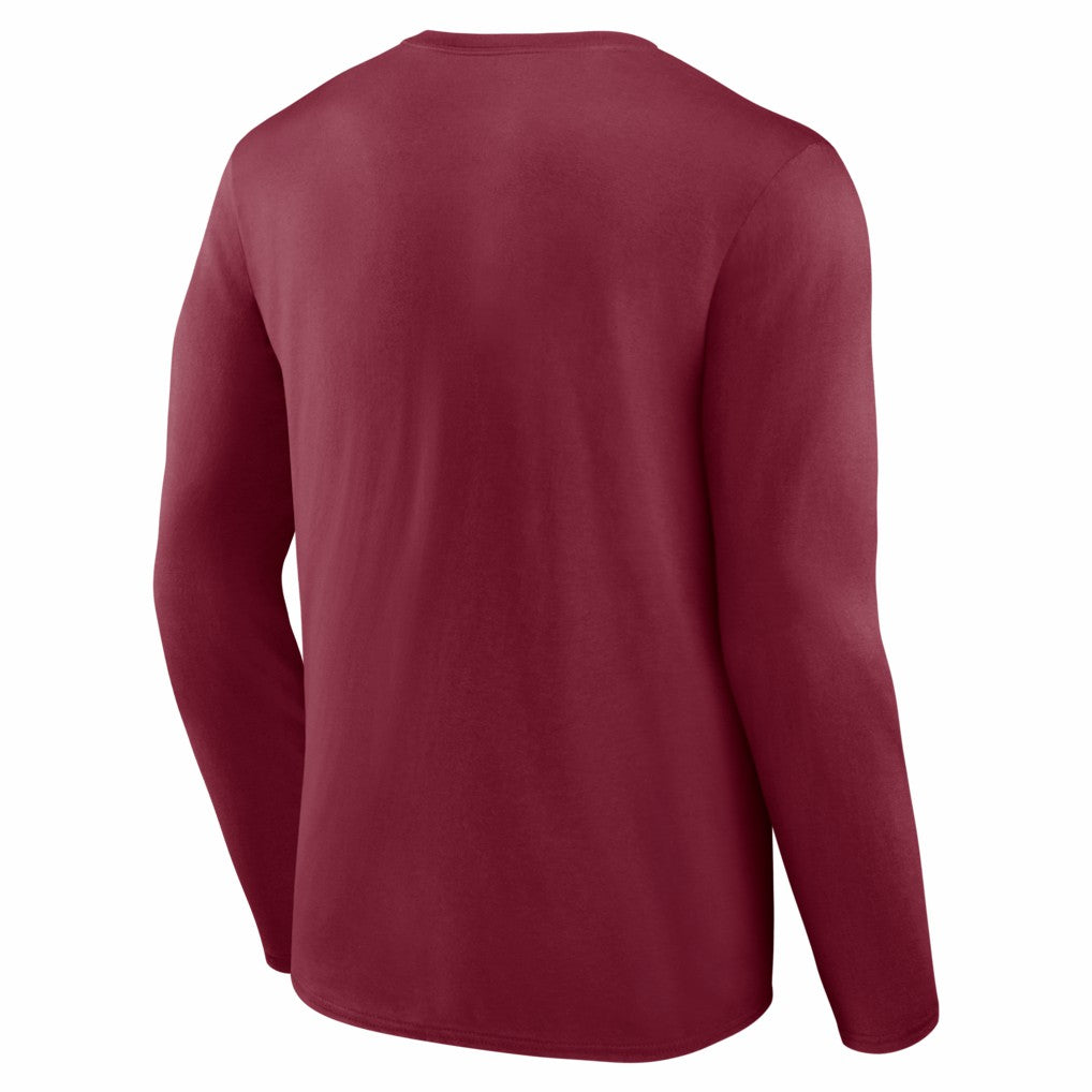 Washington Commanders Hustle Long Sleeve T-Shirt - Burgundy - NFL