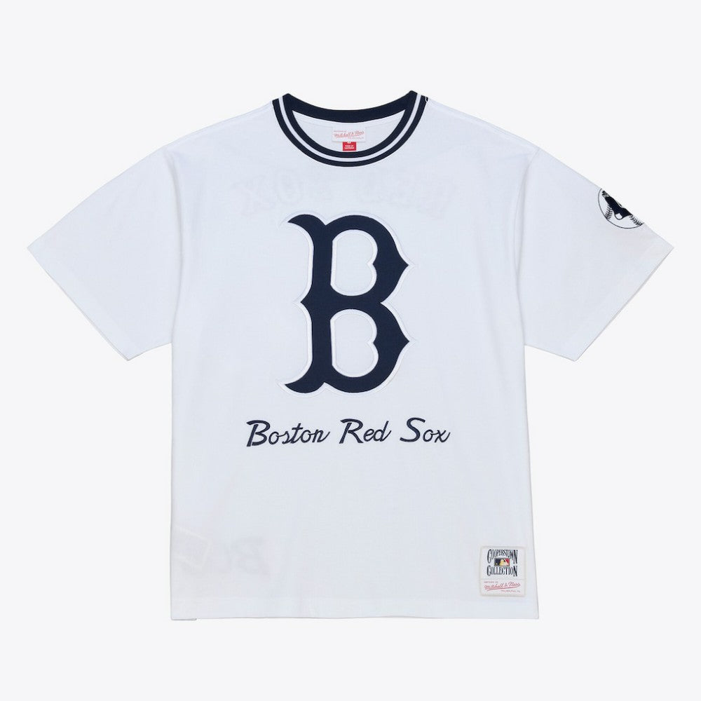 Boston Red Sox Mitchell & Ness Cooperstown Collection Arctic T-Shirt for sale