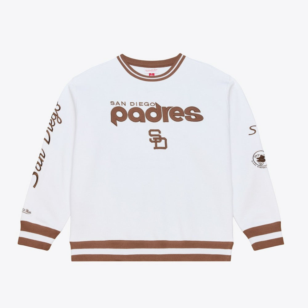 San Diego Padres Mitchell & Ness Arctic Fleece Sweatshirt Discount