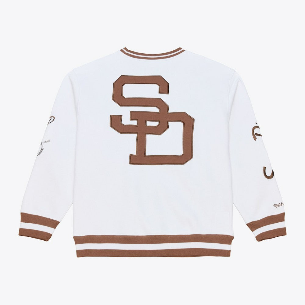 San Diego Padres Mitchell & Ness Arctic Fleece Sweatshirt Discount