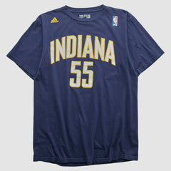 Adidas Indiana Pacers 2010s T-shirt Navy Vintage