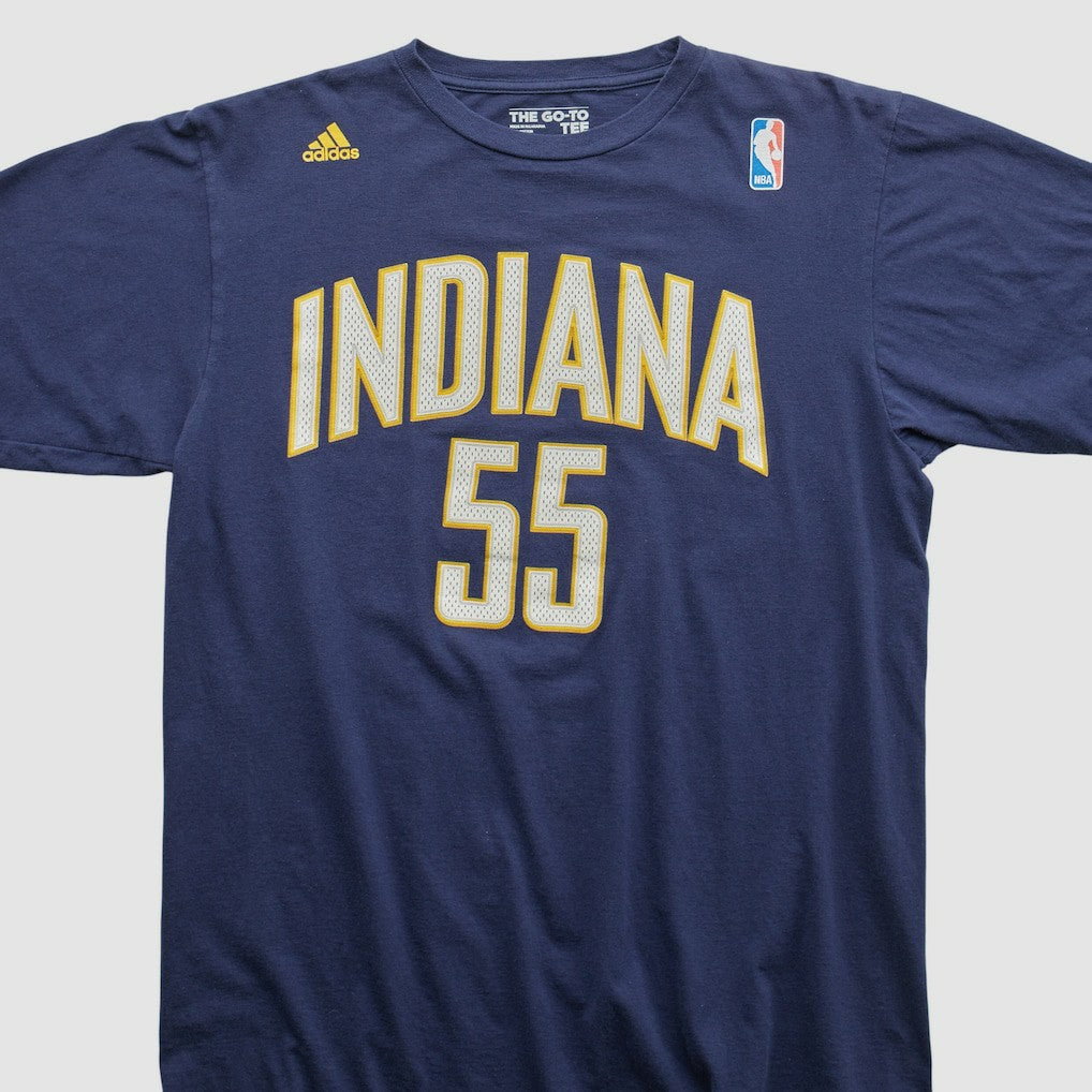 Adidas Indiana Pacers 2010s T-shirt Navy Vintage