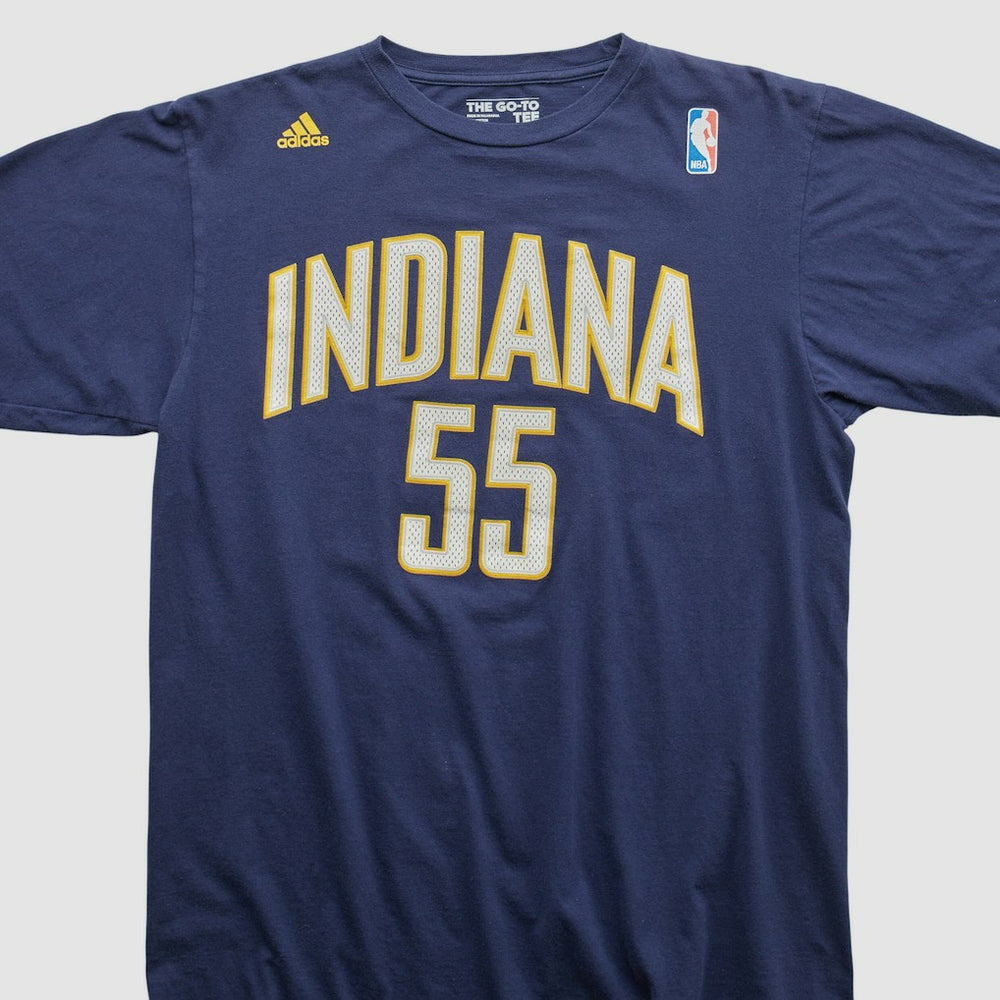 Adidas Indiana Pacers 2010s T-shirt Navy Vintage