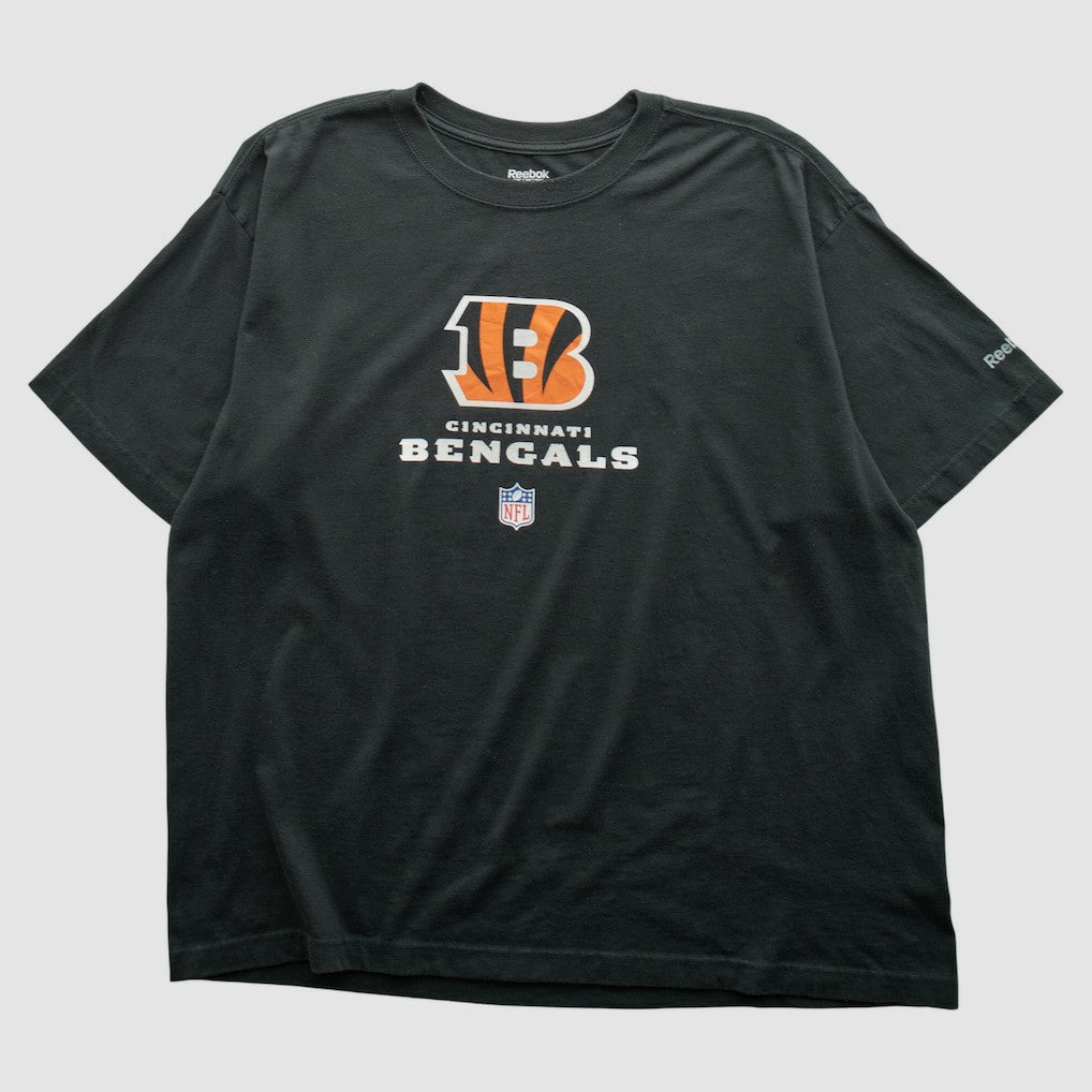 Cincinnati Bengals Reebok 2000s T-shirt - Black Vintage - Fanatics