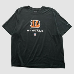 Cincinnati Bengals Reebok 2000s T-shirt - Black Vintage - Fanatics