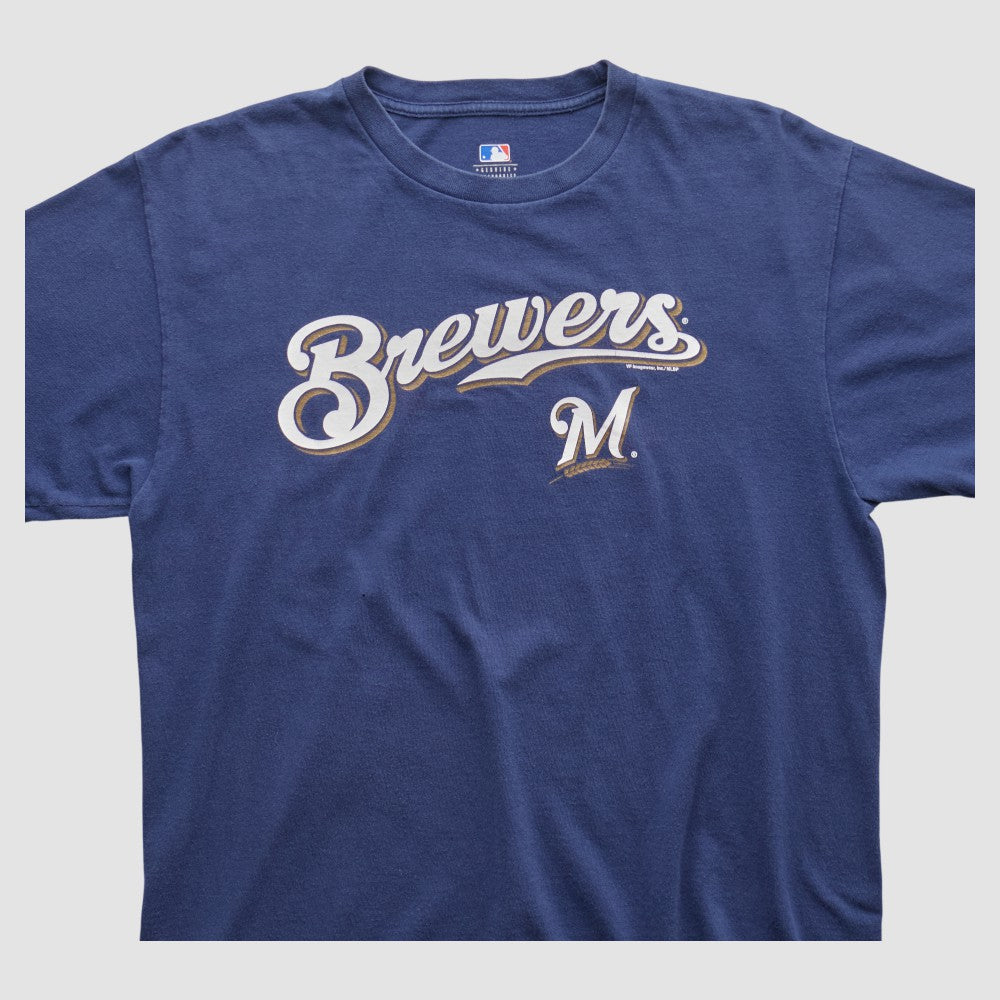 Milwaukee Brewers MLB 2000s T-shirt Near Me