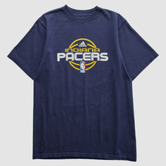 Adidas Indiana Pacers 2000s T-shirt Navy Vintage