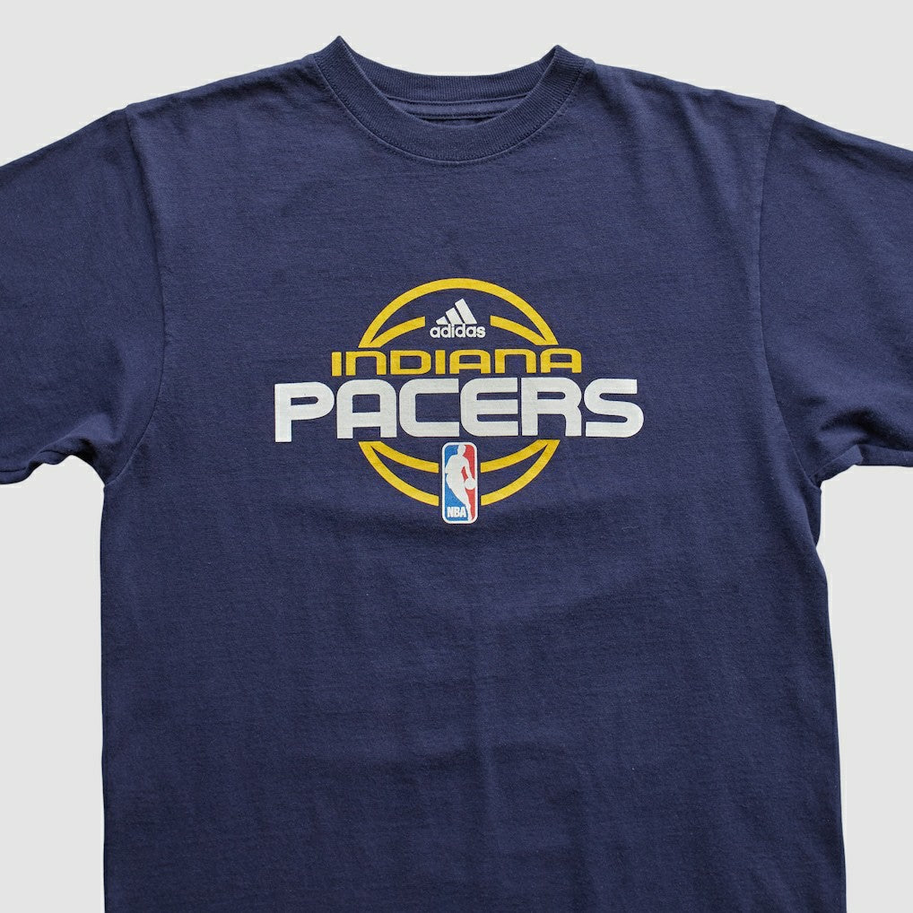 Adidas Indiana Pacers 2000s T-shirt Navy Vintage
